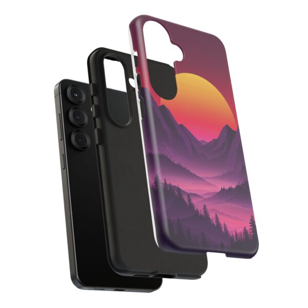 Mountain Sunset Phone Case - Tough Cases for Nature Lovers
