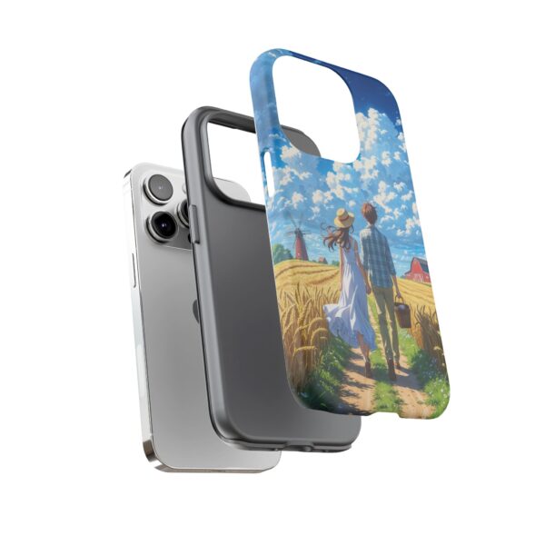 Couple Phone Case – Romantic Landscape Design