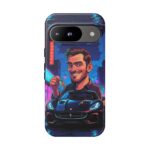 Stylish Car Enthusiast Phone Case with Key Design