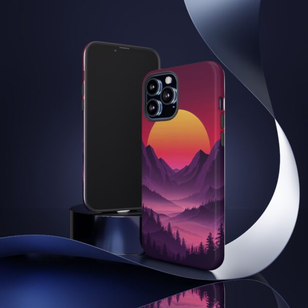 Mountain Sunset Phone Case - Tough Cases for Nature Lovers