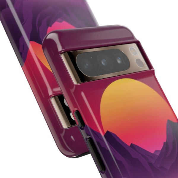 Mountain Sunset Phone Case - Tough Cases for Nature Lovers