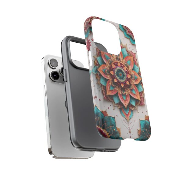Mandala Phone Case, Colorful Floral Design, Bohemian Style, Tough Cases, Gift for Her