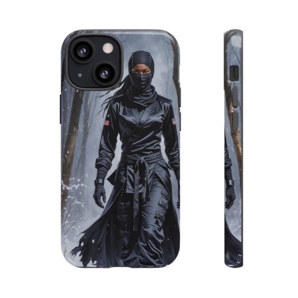 Artistic Phone Case, Ninja Aesthetic, Unique Smartphone Cover, Adventurous Spirit