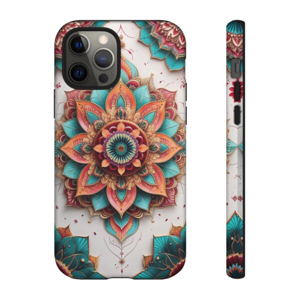 Mandala Phone Case, Colorful Floral Design, Bohemian Style, Tough Cases, Gift for Her