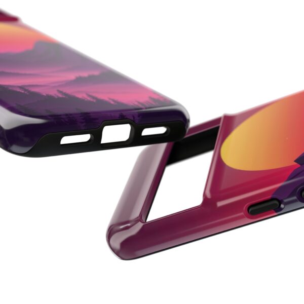 Mountain Sunset Phone Case - Tough Cases for Nature Lovers
