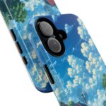 Dog-Themed Phone Case, Whimsical Pet Lover Case, Cute Animal Accessory, Nature Scene Protection, Gift for Dog Owners