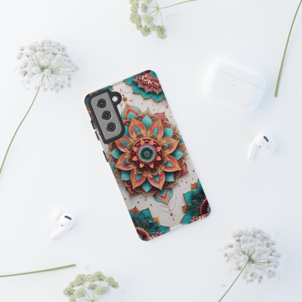Mandala Phone Case, Colorful Floral Design, Bohemian Style, Tough Cases, Gift for Her
