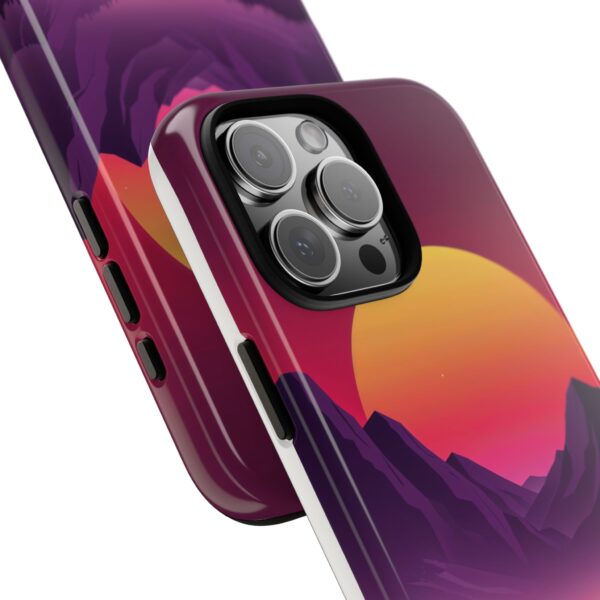 Mountain Sunset Phone Case - Tough Cases for Nature Lovers
