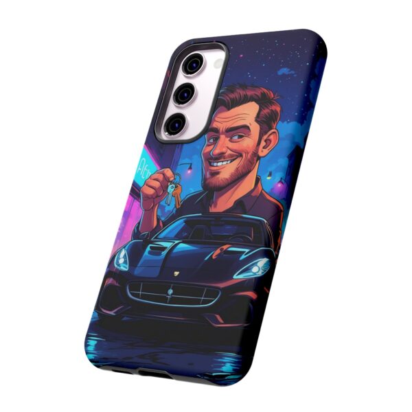 Stylish Car Enthusiast Phone Case with Key Design
