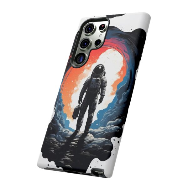 Astronaut Case, Tough Phone Cover, Galaxy Art Protector, Space Lover Gift, Unique Mobile Accessory