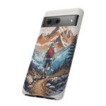 Adventure Phone Case, Mountain Hiking Phone Cover, Outdoor Enthusiast Gift, Nature Lover Accessory, Travel Cell Phone Protector