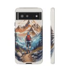 Adventure Phone Case, Mountain Hiking Phone Cover, Outdoor Enthusiast Gift, Nature Lover Accessory, Travel Cell Phone Protector
