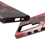 Red Urban Warrior Phone Case for Gamers & Action Fans