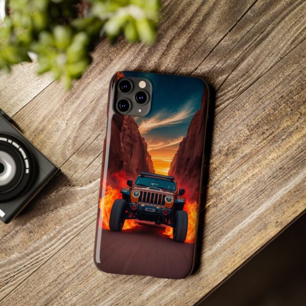 Adventure Jeep Slim Phone Case - Perfect for Off-Road Enthusiasts