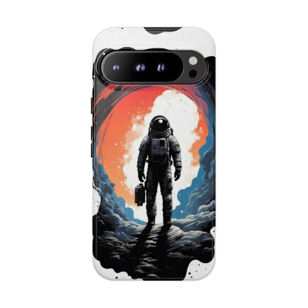 Astronaut Case, Tough Phone Cover, Galaxy Art Protector, Space Lover Gift, Unique Mobile Accessory
