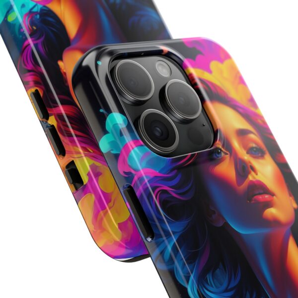 Vibrant, Colorful Woman Design - Tough Phone Case