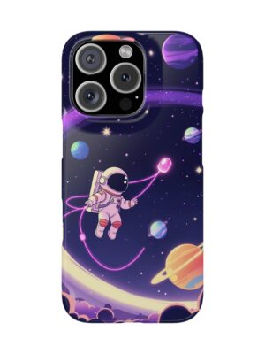Space Astronaut Slim Phone Case