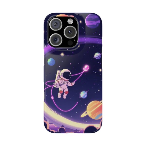 Space Astronaut Slim Phone Case