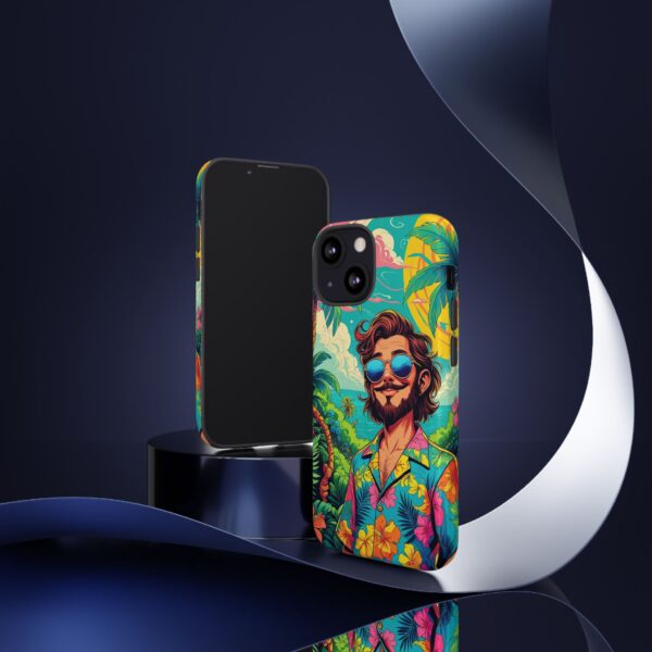 Stylish Hawaiian Tough Phone Case - Perfect for Trendsetters & Everyday Use