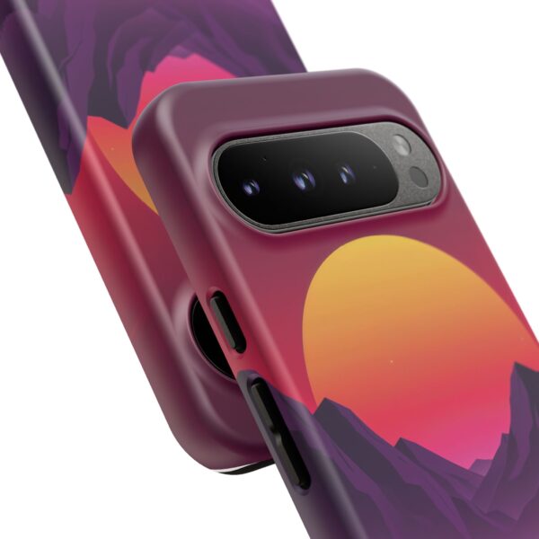 Mountain Sunset Phone Case - Tough Cases for Nature Lovers