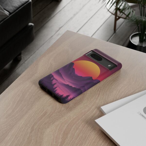 Mountain Sunset Phone Case - Tough Cases for Nature Lovers