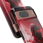 Red Urban Warrior Phone Case for Gamers & Action Fans