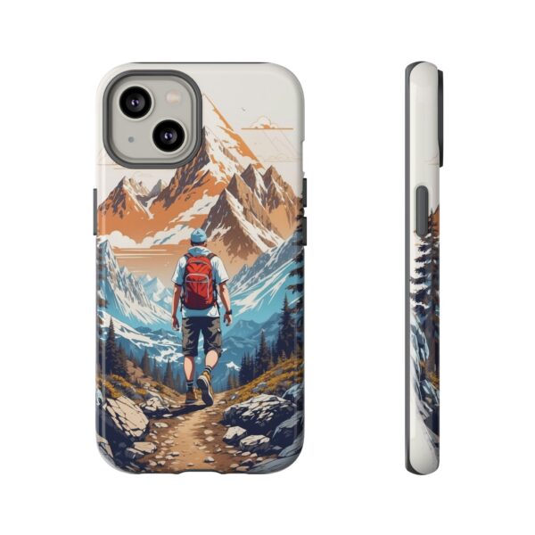 Adventure Phone Case, Mountain Hiking Phone Cover, Outdoor Enthusiast Gift, Nature Lover Accessory, Travel Cell Phone Protector