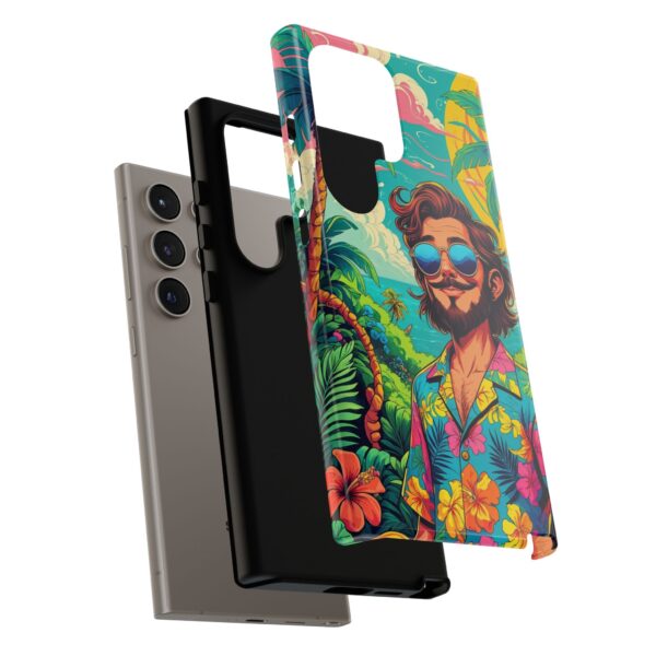 Stylish Hawaiian Tough Phone Case - Perfect for Trendsetters & Everyday Use