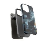 Stormy Seas Tough Phone Case - Pirate Ship Design
