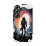 Astronaut Case, Tough Phone Cover, Galaxy Art Protector, Space Lover Gift, Unique Mobile Accessory