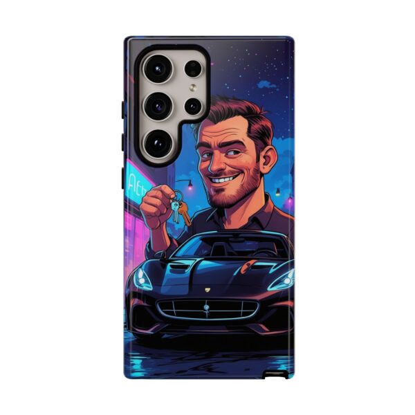 Stylish Car Enthusiast Phone Case with Key Design