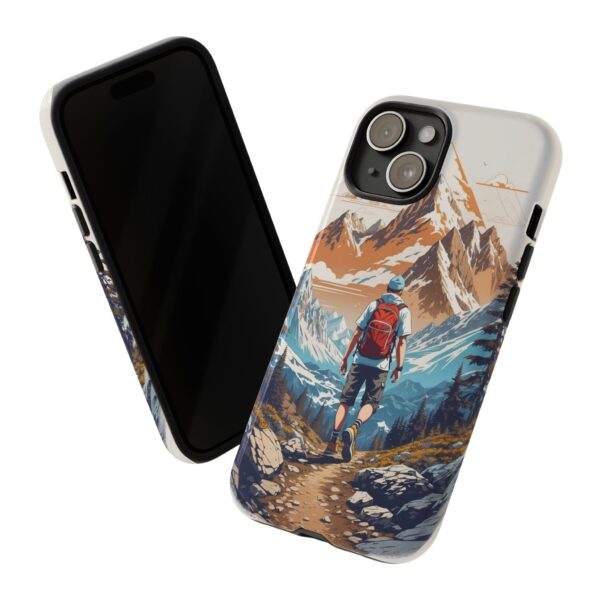 Adventure Phone Case, Mountain Hiking Phone Cover, Outdoor Enthusiast Gift, Nature Lover Accessory, Travel Cell Phone Protector