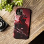 Red Urban Warrior Phone Case for Gamers & Action Fans