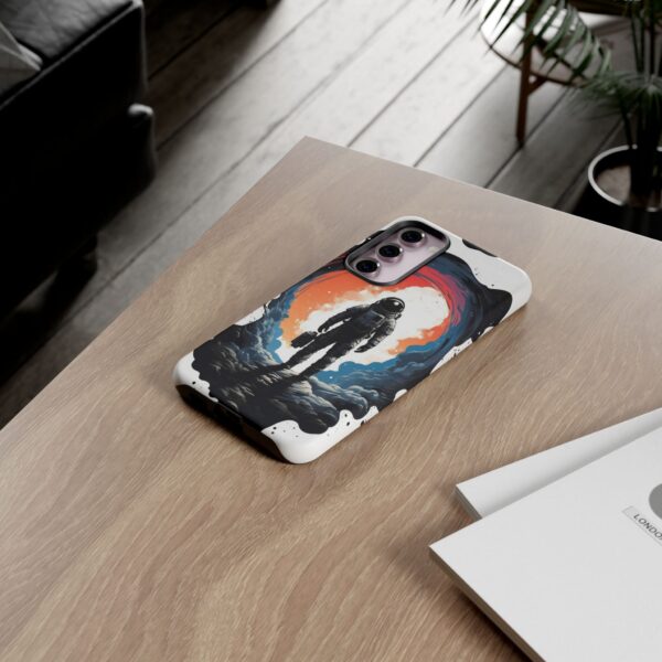 Astronaut Case, Tough Phone Cover, Galaxy Art Protector, Space Lover Gift, Unique Mobile Accessory