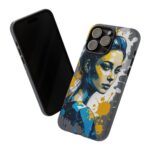 Vibrant, Artistic Tough Phone Case, Modern Art, Smartphone Accessories