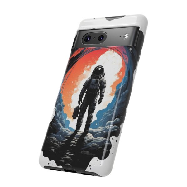 Astronaut Case, Tough Phone Cover, Galaxy Art Protector, Space Lover Gift, Unique Mobile Accessory
