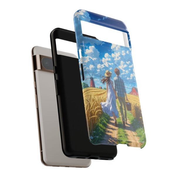 Couple Phone Case – Romantic Landscape Design