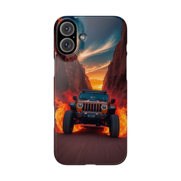Adventure Jeep Slim Phone Case - Perfect for Off-Road Enthusiasts