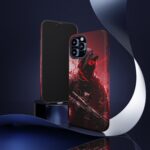 Red Urban Warrior Phone Case for Gamers & Action Fans
