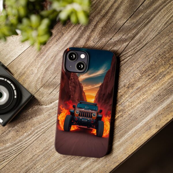 Adventure Jeep Slim Phone Case - Perfect for Off-Road Enthusiasts