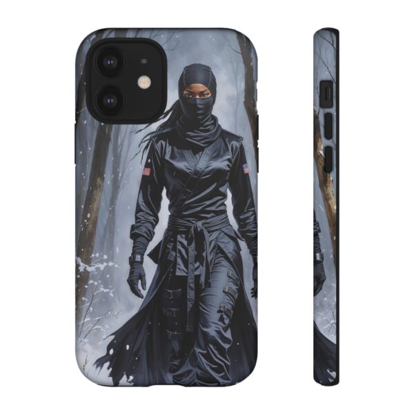 Artistic Phone Case, Ninja Aesthetic, Unique Smartphone Cover, Adventurous Spirit