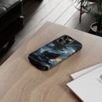 Stormy Seas Tough Phone Case - Pirate Ship Design