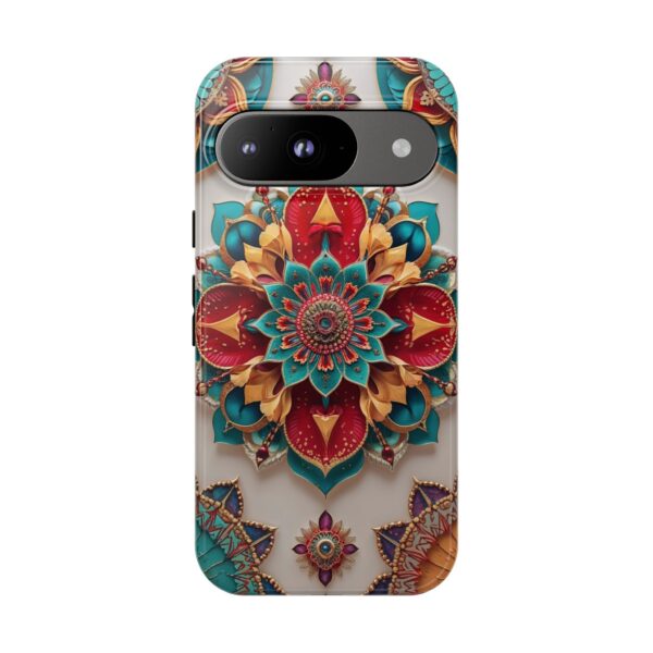 Colorful Mandala Phone Cover, Bohemian Style Accessory, Unique Gift for Her, Stylish Smartphone Protection