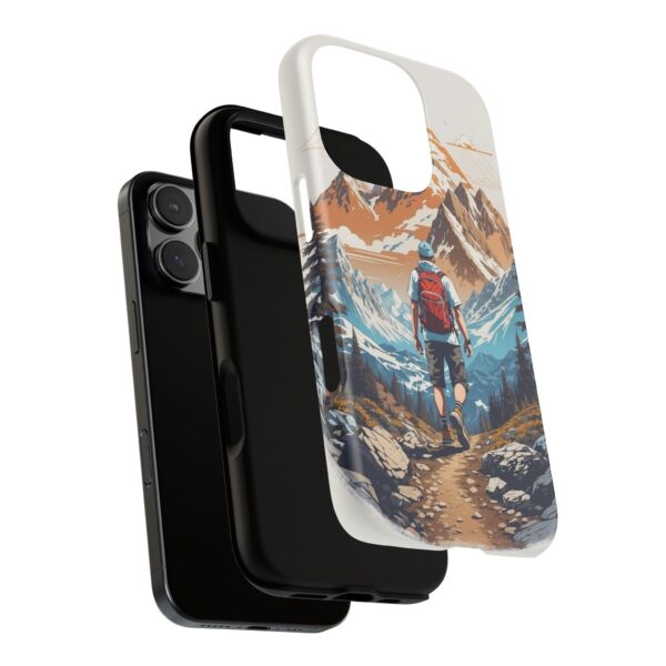 Adventure Phone Case, Mountain Hiking Phone Cover, Outdoor Enthusiast Gift, Nature Lover Accessory, Travel Cell Phone Protector