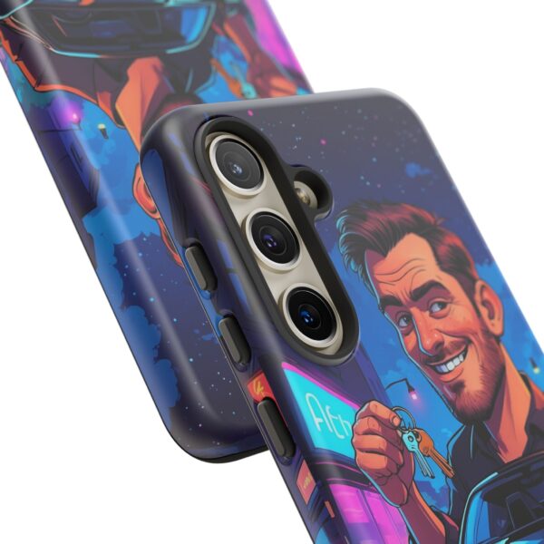 Stylish Car Enthusiast Phone Case with Key Design