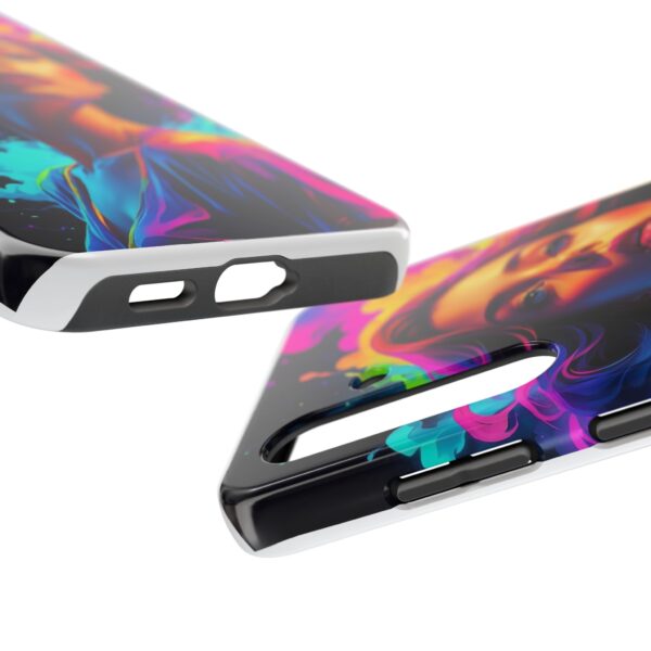 Vibrant, Colorful Woman Design - Tough Phone Case