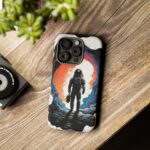Astronaut Case, Tough Phone Cover, Galaxy Art Protector, Space Lover Gift, Unique Mobile Accessory