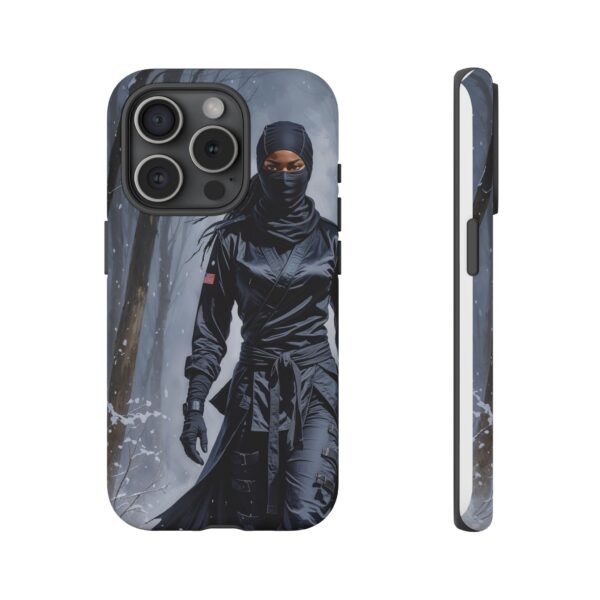 Artistic Phone Case, Ninja Aesthetic, Unique Smartphone Cover, Adventurous Spirit