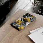 Floral Phone Case, Yellow Flower Design, Stylish Phone Protection