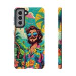 Stylish Hawaiian Tough Phone Case - Perfect for Trendsetters & Everyday Use